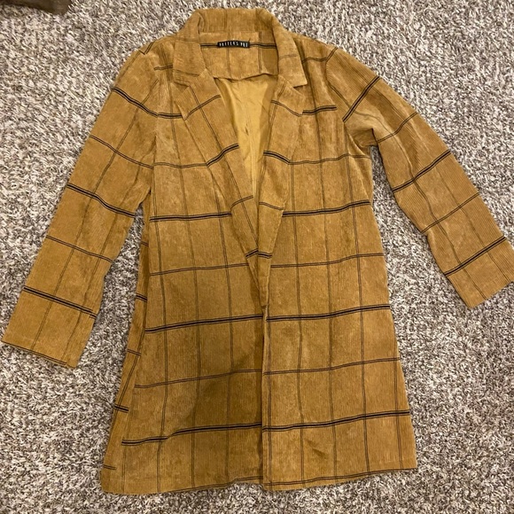Potter's Pot Open-Front Corduroy Cardigan Jacket - Picture 4 of 7